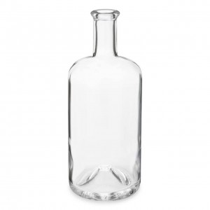 China 750 ml Clear Glass Juniper Liquor Bottles Manufacturer and Company | QLT