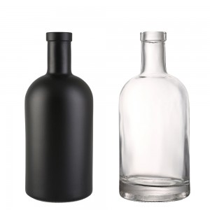 750 ml Clear Glass Aspect Liquor Bottles