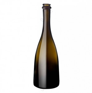 700 ml REGADIN amber clear spirit glass bottle with cork