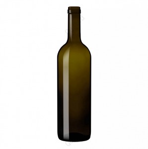 750 ml 1000 ml amber liquor glass bottle with cork