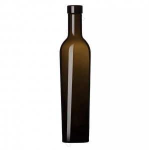 500 ml 700 ml clear or amber liquor glass bottle for sale