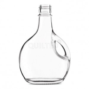 China 500 ml special shape liquor glass gin bottle Manufacturer and Company | QLT