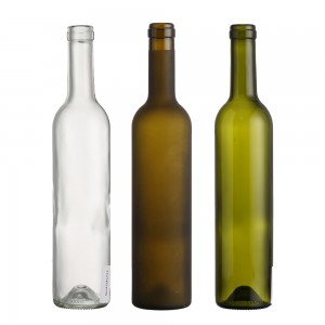 China High-Quality Cheap Best Liquor Bottle Designs Quotes Pricelist- 500 ml frosted amber glass wine bottle with cork - QLT Manufacturer and Company | QLT