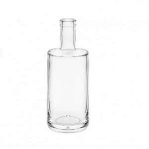 China 700 ML BELLAGIO Spirit Glass Bottle Flint Cork Finish Manufacturer and Company | QLT