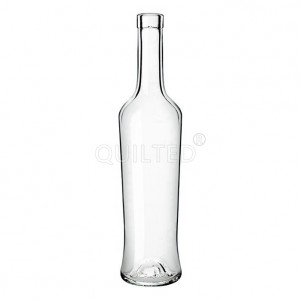 China Design round 500 ml amber liquor spirit glass ging bottle Manufacturer and Company | QLT