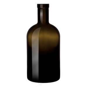 500 ml cork NOCTURNE spirit liquor glass bottle