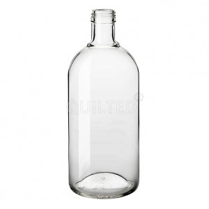 750ml 1000ml ART WHISKY Spirit Glass Vodka Bottle