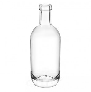 China Wholesale Empty Mini Liquor Bottles Quotes Pricelist-
 700ml MAUI MOONEA Spirit Glass Vodka Bottle  – QLT