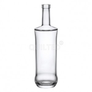 China 750ml ELDER Spirit Glass Liquor Bottle With Cork Manufacturer and Company | QLT