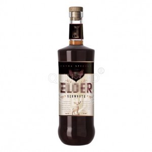 750ml ELDER Spirit Glass Liquor Bottle With Cork