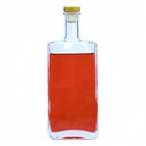 China Factory wholesale Custom Whiskey Bottle - Flat square shape - QLT Manufacturer and Company | QLT