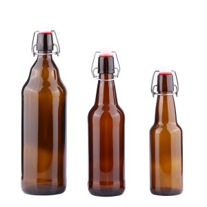 China Hot New Products Purple Wine Bottles - Glass Beer Bottle with Easy Wire Swing Cap - QLT Manufacturer and Company | QLT