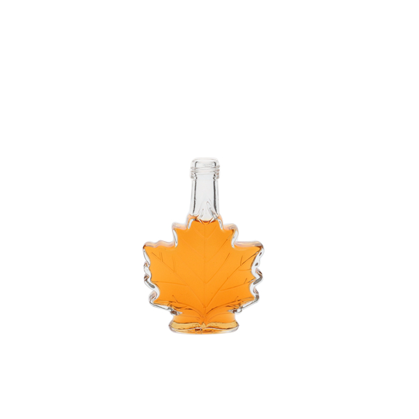 Good quality Glass Liquor Bottles – Maple leaves – QLT