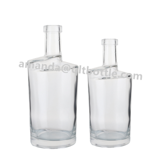 China 375ml 750ml Clear Glass Liquor Bottles Manufacturer and Company | QLT