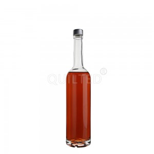 750 ml bulk clear liquor glass wine bottle