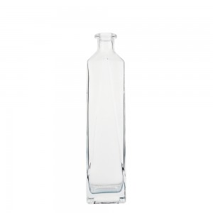 China Design 750 ml square shape liquor bottle Manufacturer and Company | QLT