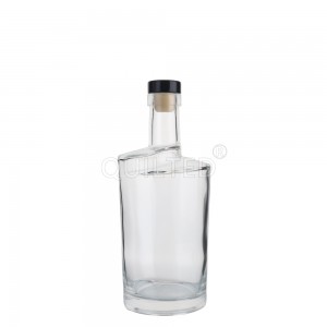 375ml 750ml Clear Glass Liquor Bottles