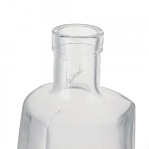 China 150 ml triangle shape liquor glass vodka bottle Manufacturer and Company | QLT