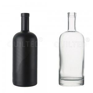 China 750ml Glass Aspect Liquor Bottles Manufacturer and Company | QLT