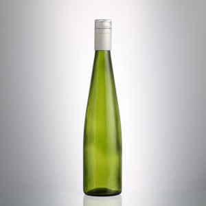 500 ml green color champagne wine glass bottle with cover  – QLT – QLT