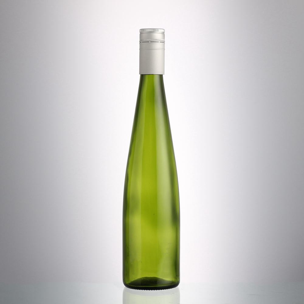 High-Quality Cheap 100 Ml Glass Liquor Bottles Manufacturers Suppliers- 500 ml green color champagne wine glass bottle with cover  – QLT – QLT – QLT