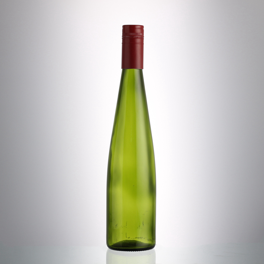 China Wholesale Liquor Bottle Storage Factories Pricelist- 500 ml olive green wine champagne glass bottle  – QLT