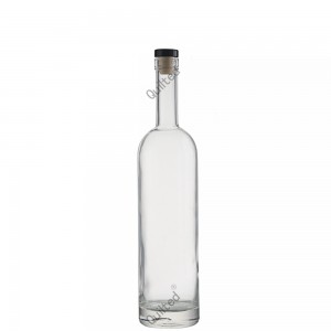 750ml Serenade Clear Glass Bottle for Liquor
