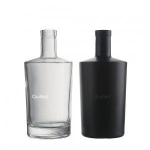 China 750 ml square shape liquor glass vodka bottle Manufacturer and Company | QLT