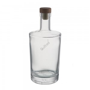 China 750 ml square shape liquor glass vodka bottle Manufacturer and Company | QLT