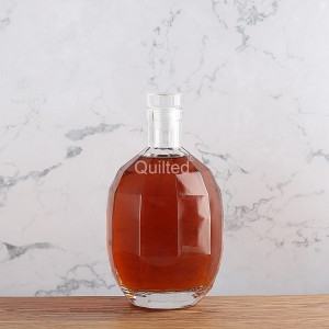 Unique shape 250 ml 375 ml 500 ml liquor bottle