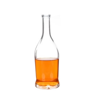 China 500ml CLear Brandy Glass Bottles Manufacturer and Company | QLT