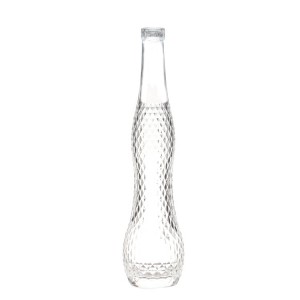 China 375ml Gourd Shape Clear Liquor Glass Bottle Manufacturer and Company | QLT