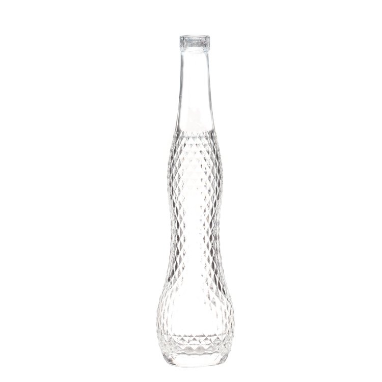 China Wholesale Liquor Shot Bottles Manufacturers Suppliers- 375ml Gourd Shape Clear Liquor Glass Bottle – QLT