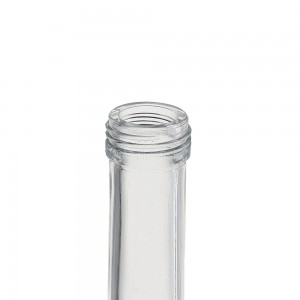 China China 375 ml falt liquor glass gin bottle with screw Manufacturer and Company | QLT