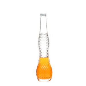 China 375ml Gourd Shape Clear Liquor Glass Bottle Manufacturer and Company | QLT