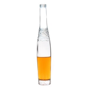 Wholesale Dealers of Wine Bottle Labels –
 375ml Carved Glass Wine Bottle – QLT