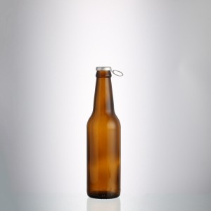 China 300 ml amber color beer glass bottle with crown Manufacturer and Company | QLT