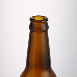 China 300 ml amber color beer glass bottle with crown Manufacturer and Company | QLT