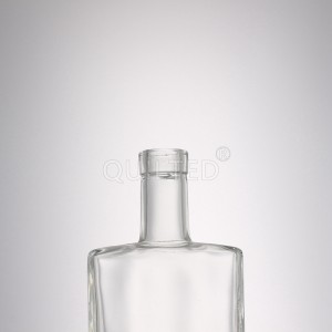 China Factory wholesale Big flat Square Liquor glass vodka Bottles - Flat square shape - QLT Manufacturer and Company | QLT