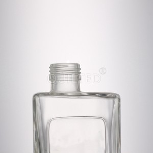 China 250 ml square shape liquor glass vodka bottle Manufacturer and Company | QLT