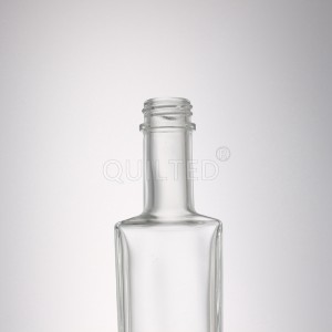 China 250 ml square shape liquor glass vodka bottle Manufacturer and Company | QLT