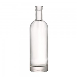 China 500 ml hard glass liquor bottle with cork Manufacturer and Company | QLT