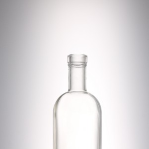 China 500 ml hard glass liquor bottle with cork Manufacturer and Company | QLT