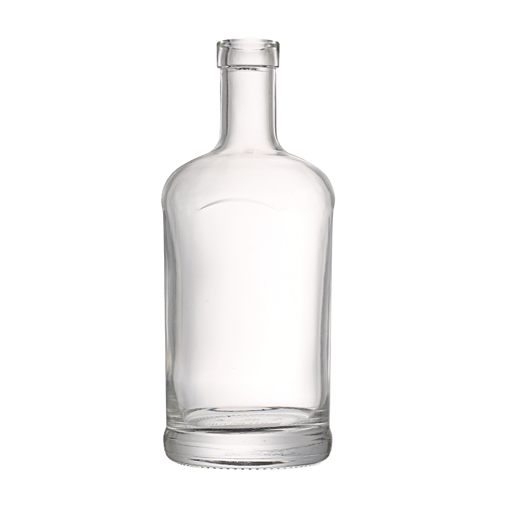 China Wholesale Cool Vodka Bottles Manufacturers Suppliers- 750 ml clear glass liquor wine bottle  – QLT