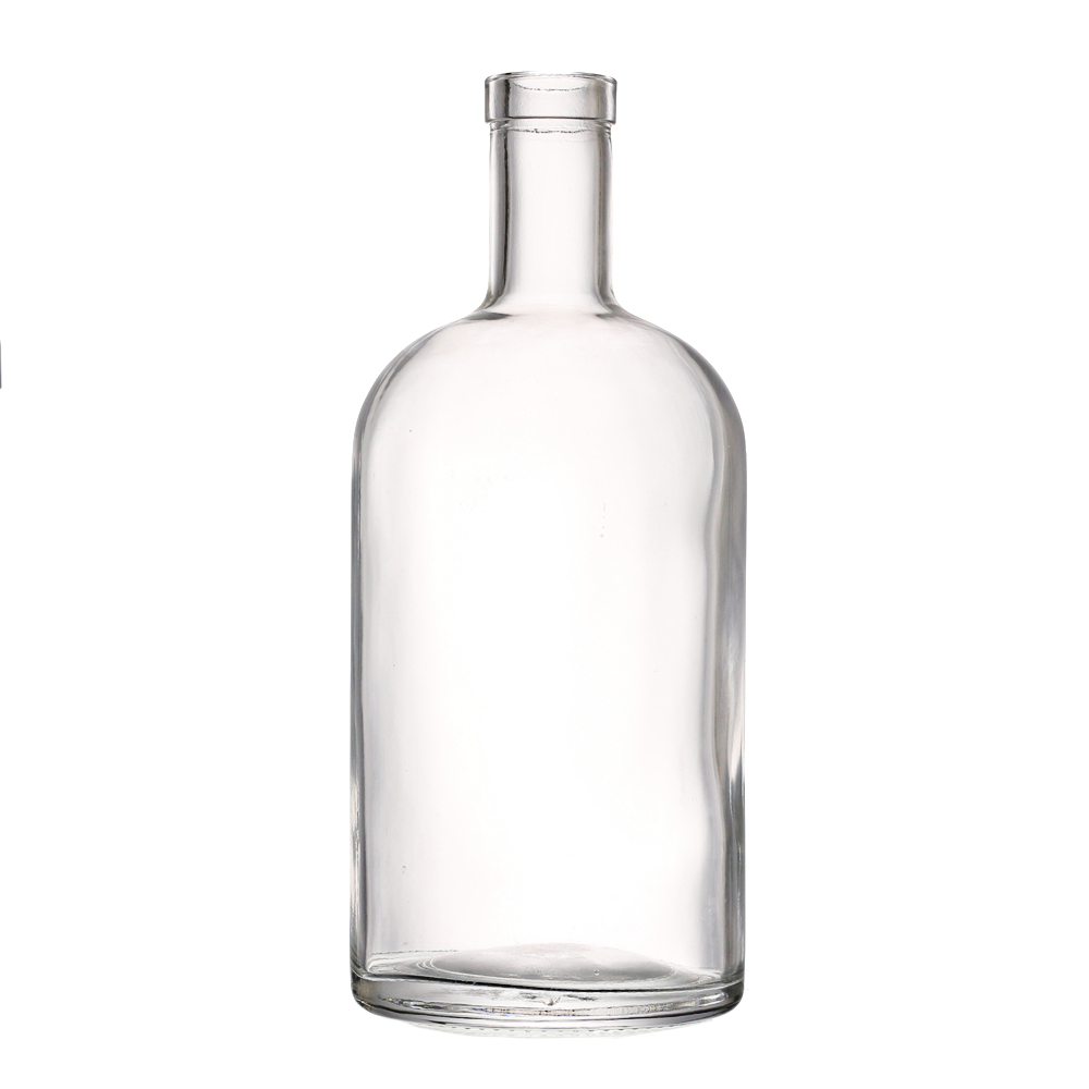 China Wholesale Cool Beer Bottles Manufacturers Suppliers- Custom round shape 1000 ml liquor bottle  – QLT