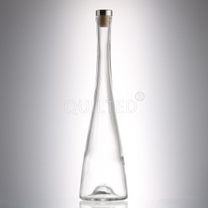 500 ml long neck liquor glass whisky bottle