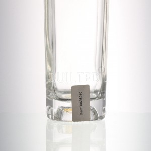 China Good price 350 ml clear liquor glass whisky bottle Manufacturer and Company | QLT