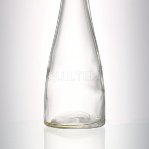 China Design 375 ml long neck liquor amber glass bottle Manufacturer and Company | QLT