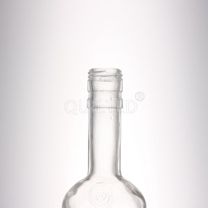 China Clear 200 ml long neck liquor glass vodka bottle Manufacturer and Company | QLT