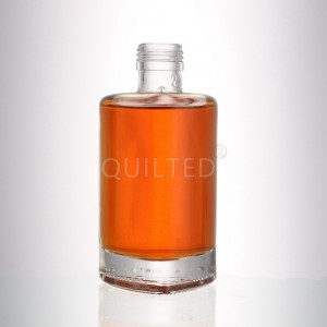 China 250 ml triangle shape liquor glass vodka bottle Manufacturer and Company | QLT